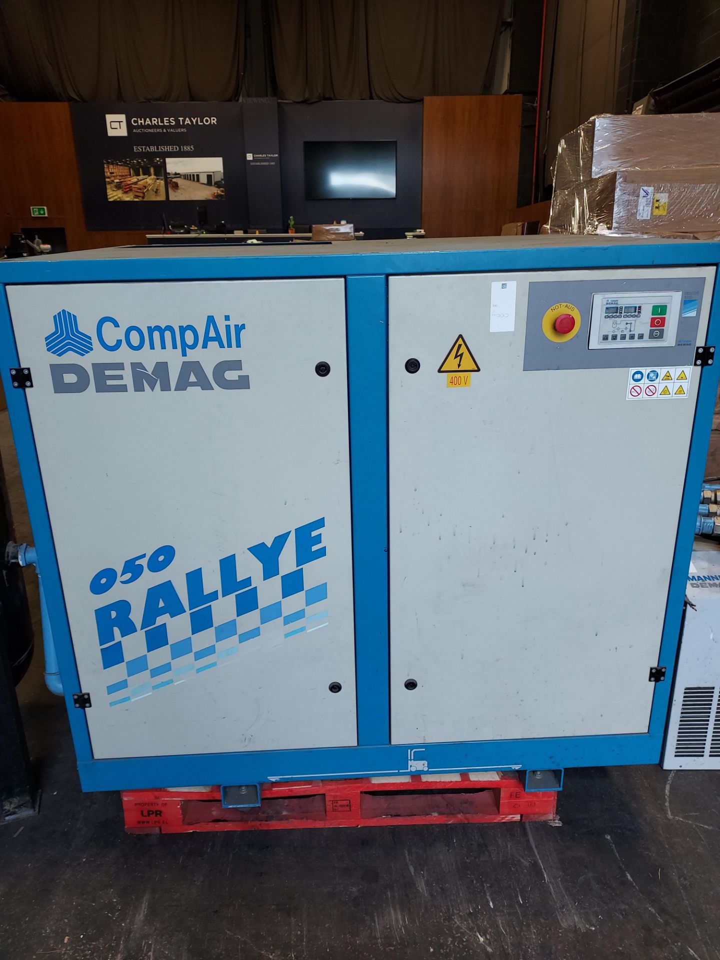 COMPRESSOR UNIT CONTAINING 3 STAND ALONE UNITS TO INC - -COMP AIR DEMAG 050 RALLYE (TYPE-RA-050) DOM - Image 3 of 4