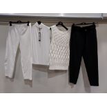 10 PIECE MIXED BRAND NEW RIANI CLOTHING LOT CONTAINING - BLAZERS - TROUSERS - PANTS - VEST - DRESS -
