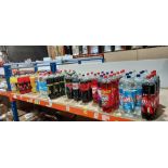 78 X BRAND NEW MIX DRINK LOT CONTAINING - FANTA ORANGE 2L- PEPSI MAX 2L - DIET COKE 1.75L - COKE