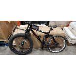 1X CARRERA RANSHEE MOUNTAIN BIKE, 21 GEARS, SIZE 50CM, FRONT FORK SUSPENSION, SPRING SUSPENSION,