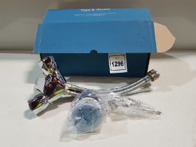 3 X ARMITAGE SHANKS SANDRINGHAM 21 HOT AND COLD TAP SET IN CHROME ( B9868AA) - NOTE BOXES ARE