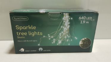 39 X LUMINEO 640 LED 1.9m SPARKLE TREELIGHTS