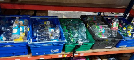 90 X BRAND NEW MIX DRINK LOT CONTAINING - TONIC WATER - SODA WATER - VOLVIC WATER 500ML - VOLVIC