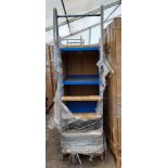 1X NEW WAREHOUSE 4 STEP TROLLEY 1000 X 680 X 1800MM