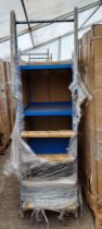 1X NEW WAREHOUSE 4 STEP TROLLEY 1000 X 680 X 1800MM