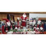 175 + BRAND NEW MIXED PREMIER CHRISTMAS LOT CONTAINING 1.3 M MUSICAL DANCING SANTA WITH 6 SONGS /