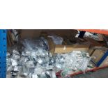 LARGE AMOUNT OF MIX CHRISTMAS LOT CONTAINING VARIOUS CHRISTMAS LIGHTS , LARGE CHRISTMAS BAUBLES ,