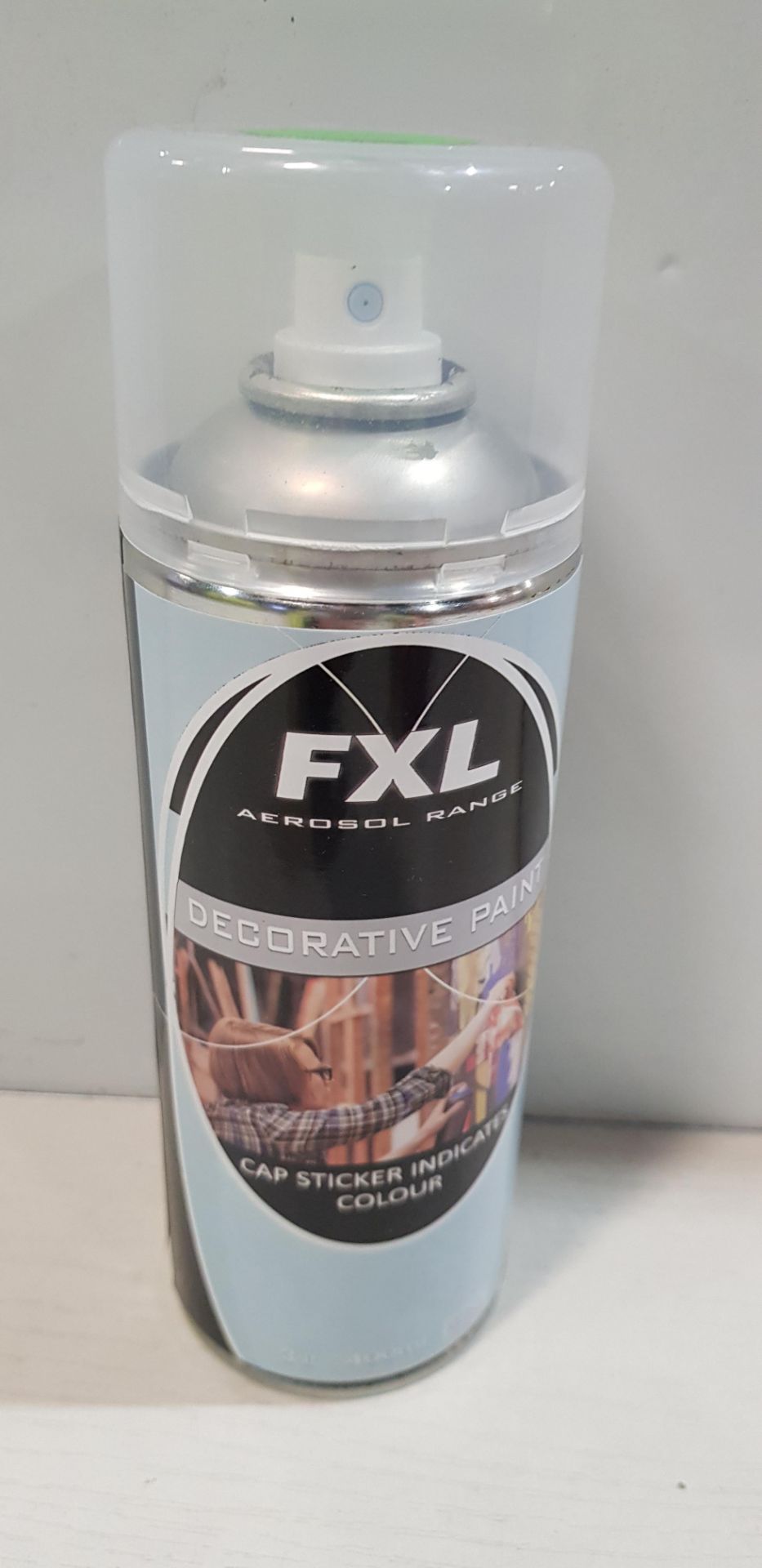144 XBRAND NEW FXL DECORATIVE PAINT 520 -400ML- GREEN