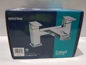 3 X BRAND NEW BRISTAN COBALT BATH FILLER - INCLUDES ALL FIXINGS ( PRODUCT CODE : COB BF C ) - IN 3