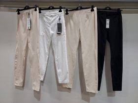 10 PIECE MIXED BRAND NEW RIANI CLOTHING LOT CONTAINING JEANS, CHINOS AND PANTS ALL IN MIXED SIZES