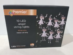 36 X BRAND NEW PREMIER 10 LED ANGEL STRING LIGHTS IN 3 BOXES