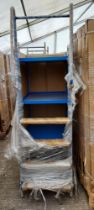 1X NEW WAREHOUSE 4 STEP TROLLEY 1000 X 680 X 1800MM