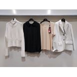 10 PIECE MIXED BRAND NEW RIANI CLOTHING LOT CONTAINING BLAZER, BLOUSE, SHIRT, VESTS AND KNITTED