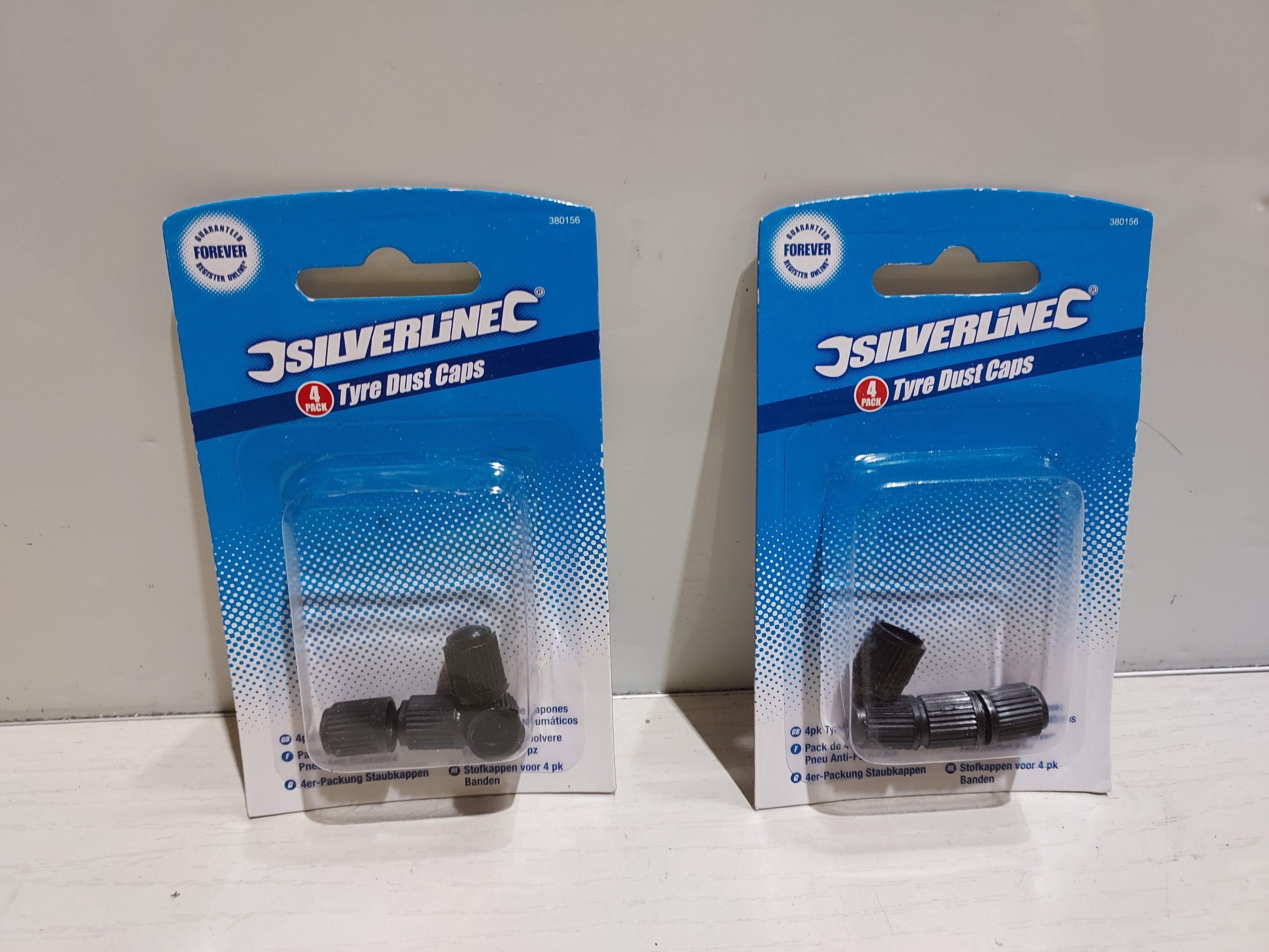 2000+ X SILVERLINE 4 PACK TYRE DUST CAPS