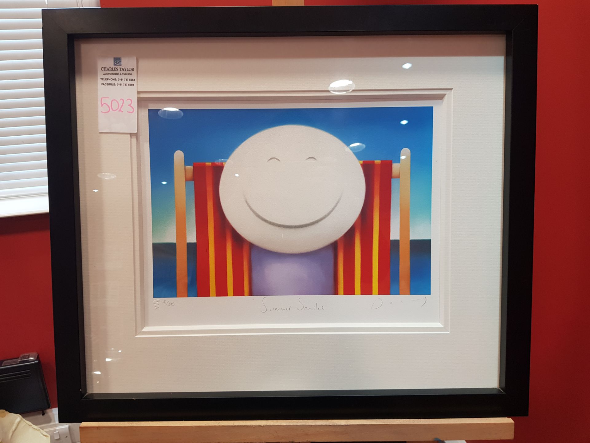DOUG HYDE SUMMER SMILES LIMITED EDITION PHOTO LITHOGRAPH 63 X 53CM - EDITION SIZE 118/395 RRP £325