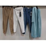 10 PIECE MIXED BRAND NEW RIANI CLOTHING LOT CONTAINING PANTS, JACKET, KNITTED LONG CARDIGAN AND