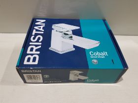 6 X BRAND NEW BRISTAN COBALT BASIN MIXER IN CHROME- INCLUDES ALL FIXINGS ( PRODUCT CODE : COB BAS