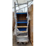 1X NEW WAREHOUSE 4 STEP TROLLEY 1000 X 680 X 1800MM