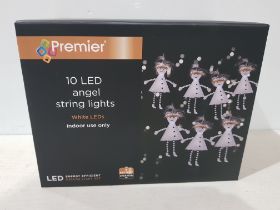 36 X BRAND NEW PREMIER 10 LED ANGEL STRING LIGHTS IN 3 BOXES