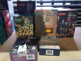 11 PIECE BRAND NEW MIXED PREMIER LIGHT LOT CONTAINING 1 X 2000 LED CLUSTER BRIGHTS / 3 X 1000 LED