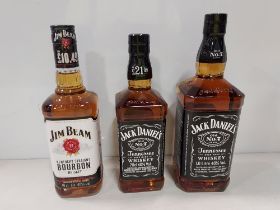 12 PIECE BRAND NEW MIXED ALCOHOL LOT CONTAINING 6 X 1L JACK DANIELS WHISKEY - 5 X 70CL JACK