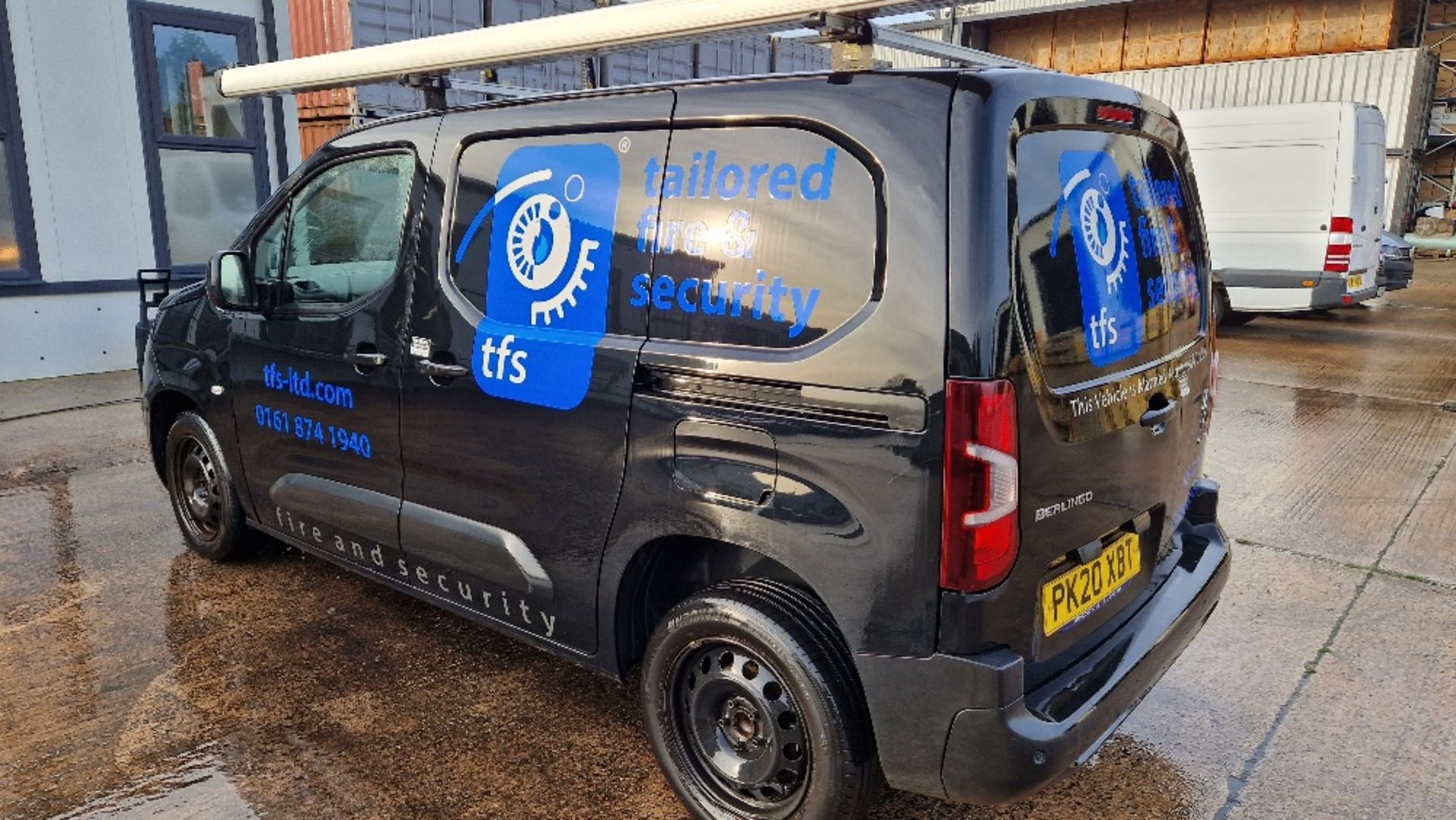 BLACK CITROEN BERLINGO 1000 ENTERPRISE BH DIESEL PANEL VAN 1500CC FIRST REGISTERED 10/8/2020 REG: - Image 4 of 9