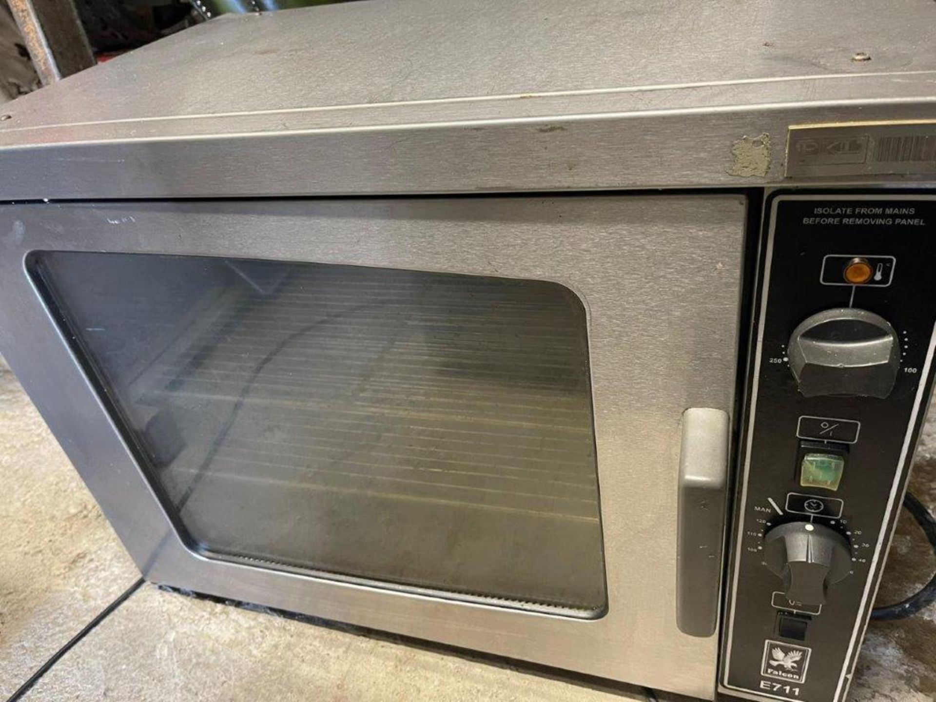 PKL COUNTER TOP FAN ASSITED OVEN (ITEMS LOCATED IN CROYDON AND WILL NEED TO BE COLLECTED IN PERSON