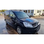 BLACK CITROEN BERLINGO 625 ENTERPRISE H DIESEL PANEL VAN 1560CC FIRST REGISTERED 30/12/2014 REG: