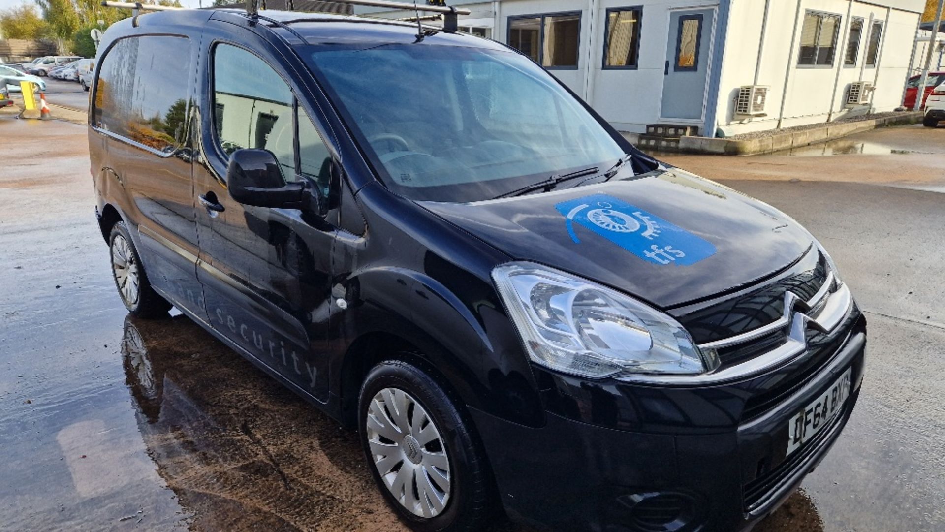 BLACK CITROEN BERLINGO 625 ENTERPRISE H DIESEL PANEL VAN 1560CC FIRST REGISTERED 30/12/2014 REG: