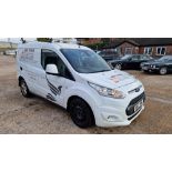 WHITE FORD TRANSIT CONNECT 200 LIMIT DIESEL PANEL VAN 149CC FIRST REGISTERED 29/9/2017 REG: BN67 YWU