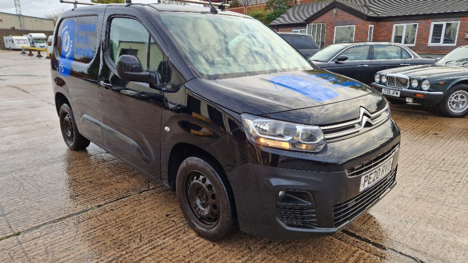 BLACK CITROEN BERLINGO 1000 ENTERPRISE BH DIESEL PANAL VAN 1500CC FIRST REGISTERED 10/08/2020 REG: