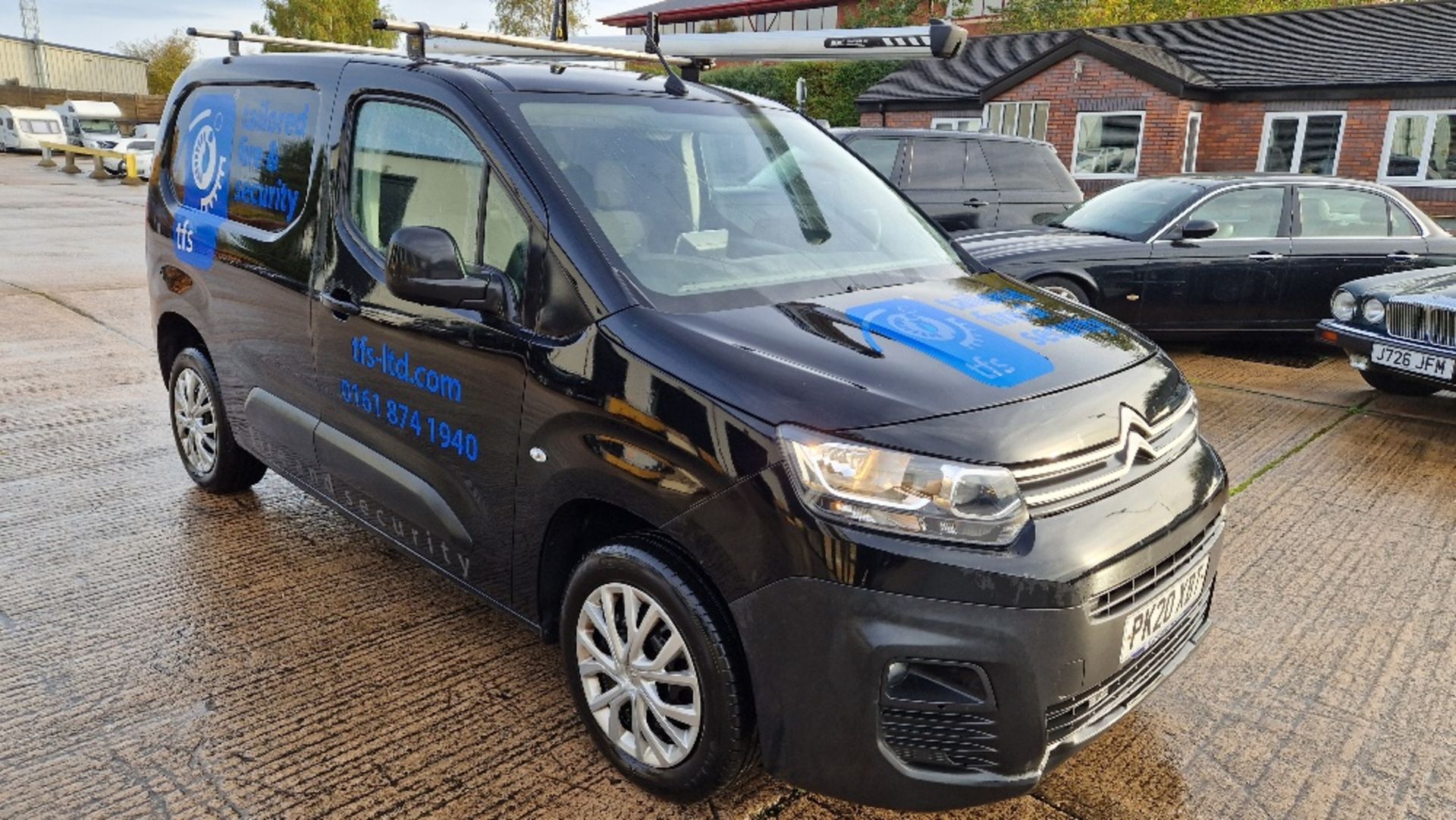 BLACK CITROEN BERLINGO 1000 ENTERPRISE BH DIESEL PANEL VAN 1500CC FIRST REGISTERED 10/8/2020 REG: