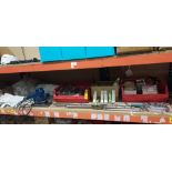 1000+ LOT CONTAINING RYOBI INDUSTRIAL SANDER , TAPER FILE SHARPS , LARGE AMOUNT OF SPANNERS IN