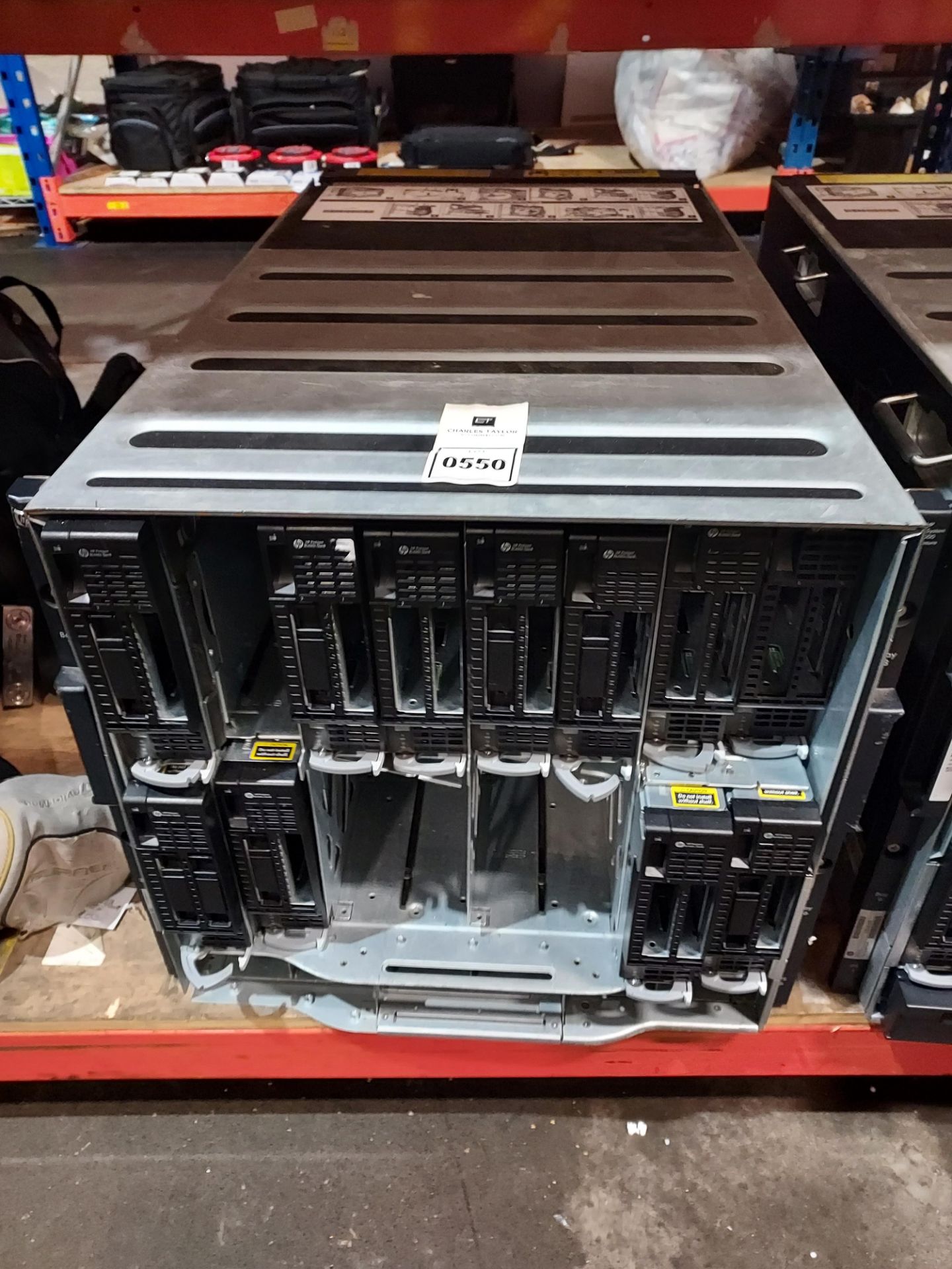 1 X HP BLADESYSTEM C7000 CHASSIS ENCLOSURE