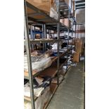 59 X BAYS OF 7 TIER LIGHTWEIGHT SHELVING PLUS 3 X BAYS OF LONGSPAN RACKING / SHELVING *** NOTE: