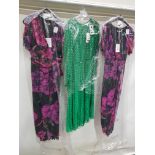 3 X BRAND NEW MIXED CLOTHING LOT TO INCLUDE - L.K.BENNETT PARTY DRESS SIZE UK 18 RRP-£250 - 2X GINNA