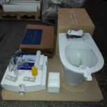 1 X BOXED VILLEROY AND BOCH FLOOR STANDING WC (4624R001) AND 1 X BOXED VILEROY AND BOCH CONCEALED