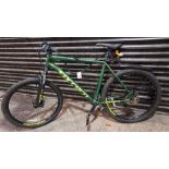 1 X CARRERA VENGEANCE 27.5 MOUNTAIN BIKE - 16 GEARS - FRONT SUSPENSION - 57CM FRAME - DISK BRAKES