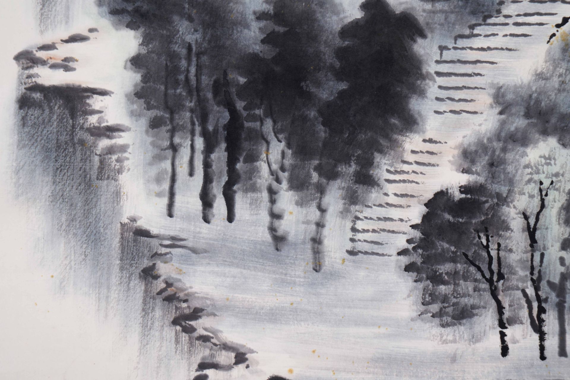 A Chinese Scroll Painting Signed Li Keran - Image 9 of 11