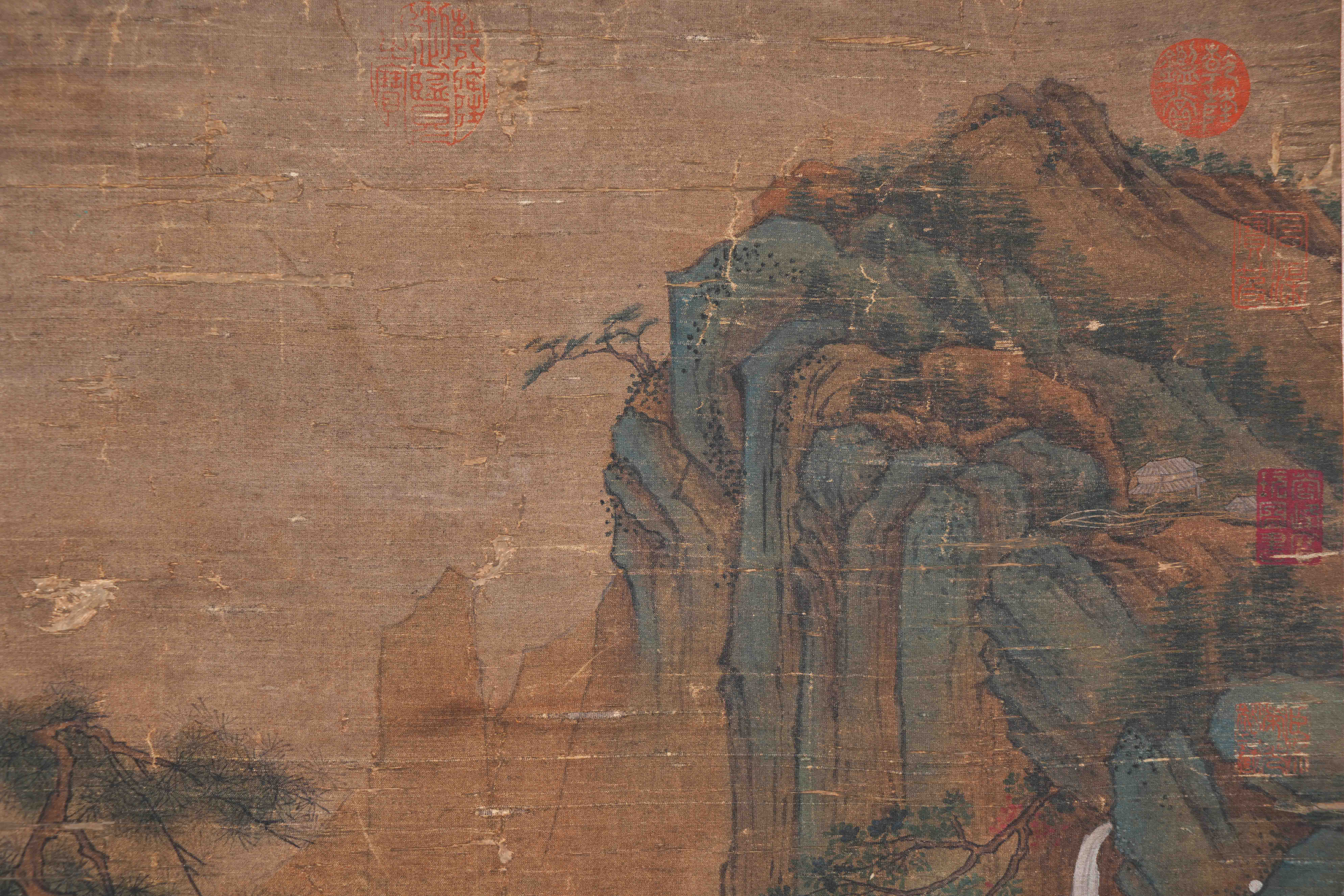 A Chinese Scroll Painting By Zhao Mengfu - Image 6 of 10