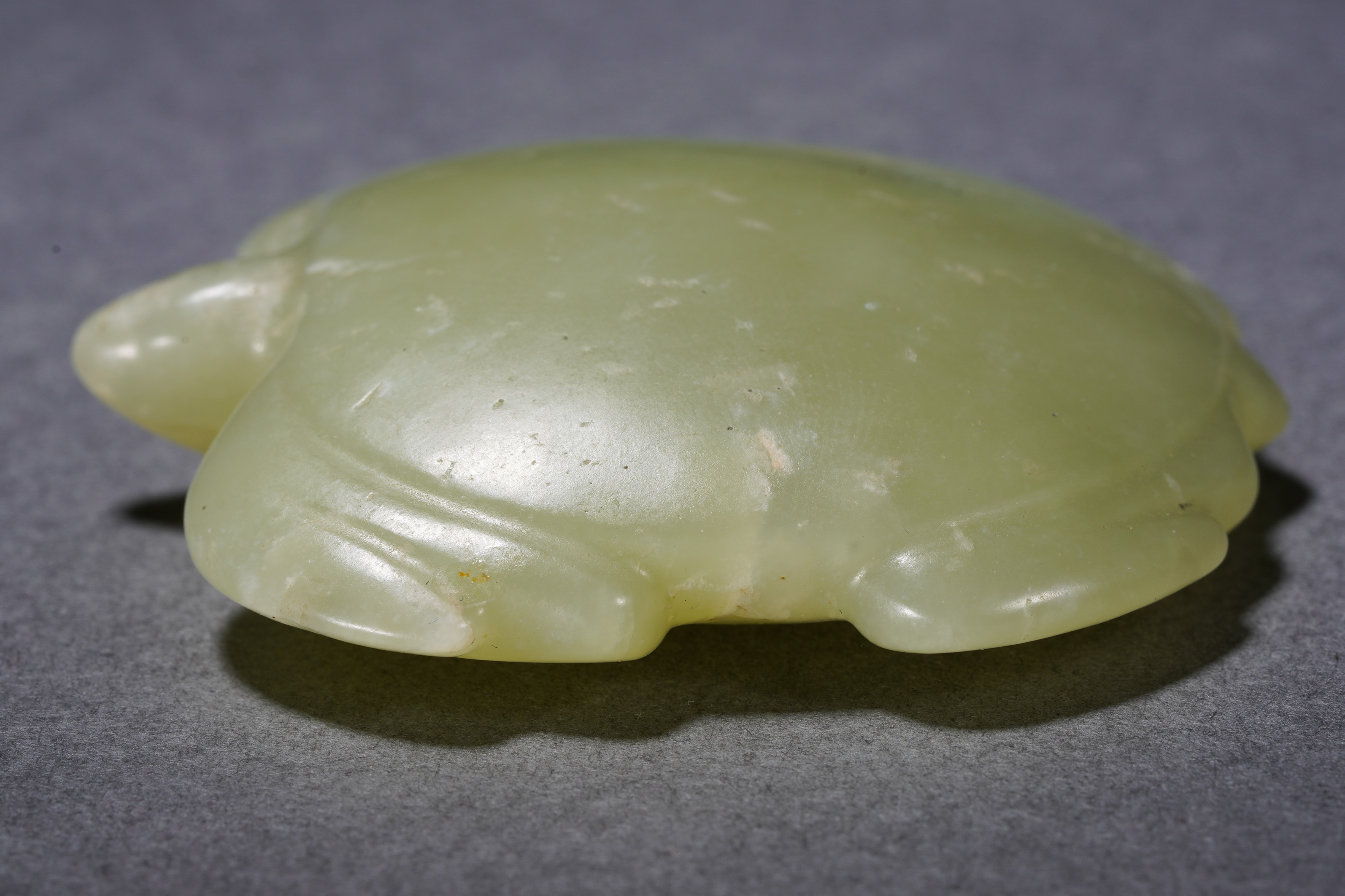 A Chinese Carved Celadon Jade Tortoise - Image 4 of 6