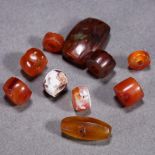 A Group of Chinese Agate Beads