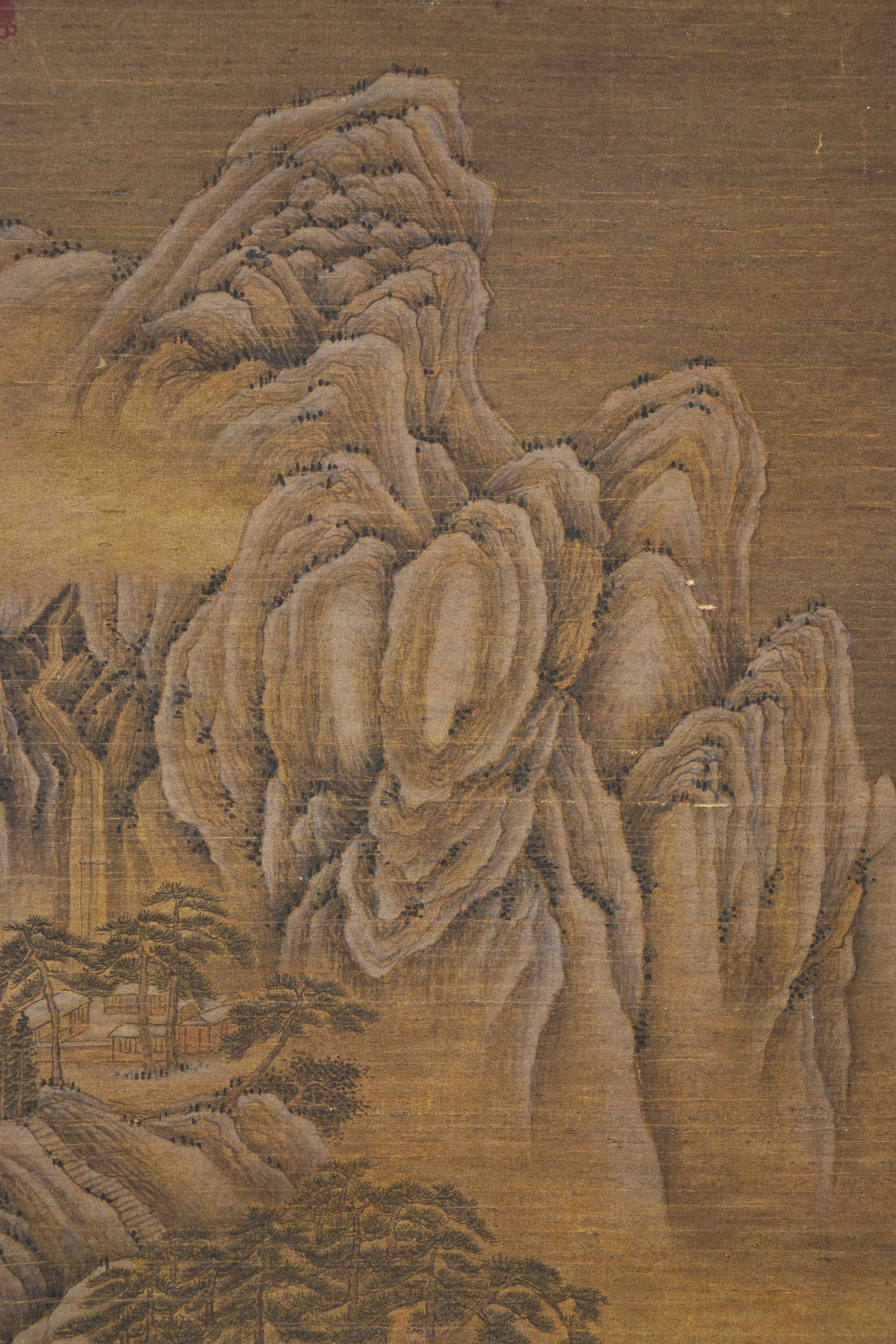 A Chinese Scroll Painting By Guan Tong - Image 7 of 10