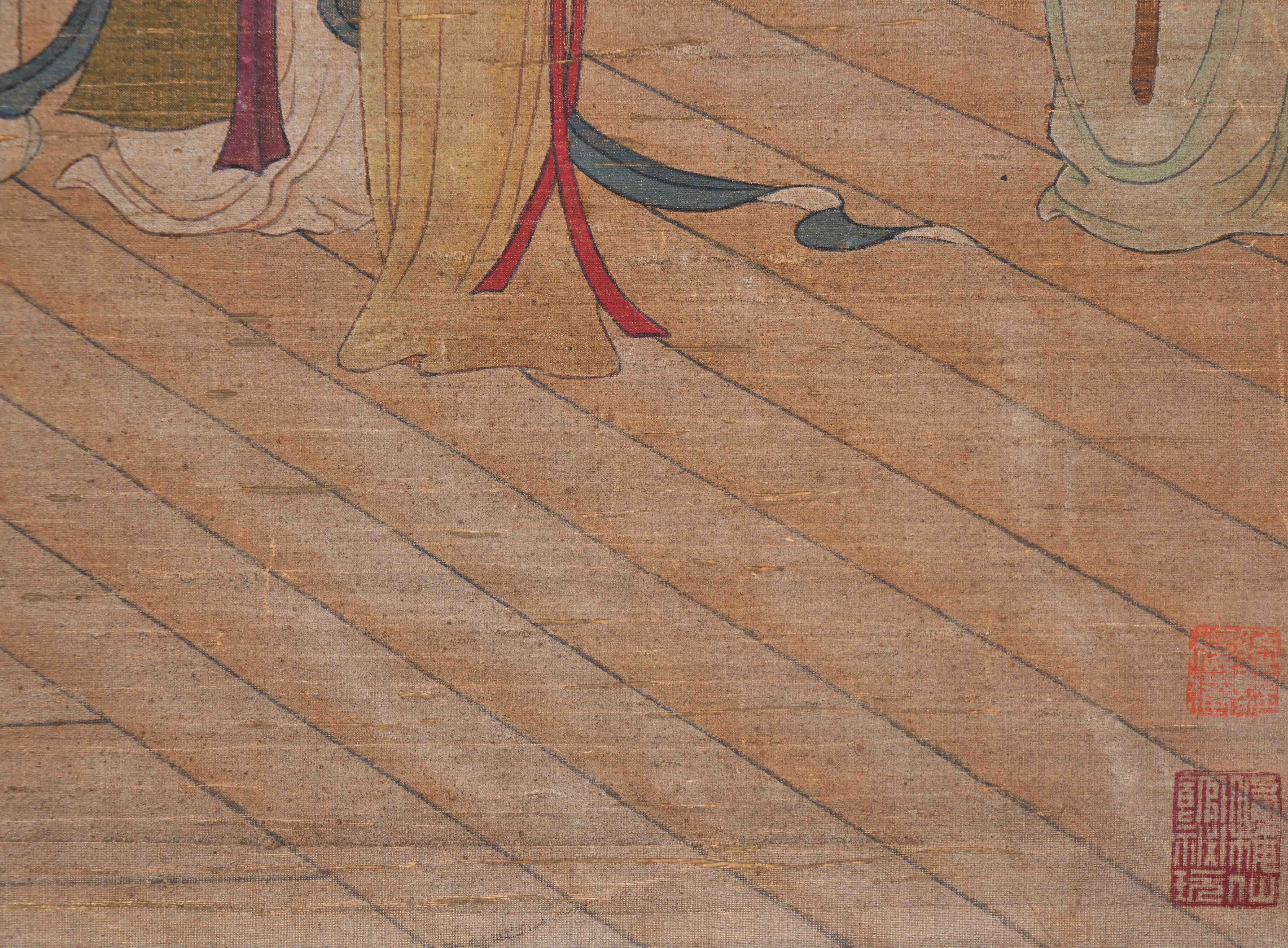 A Chinese Scroll Painting By Tang Yin - Image 9 of 9