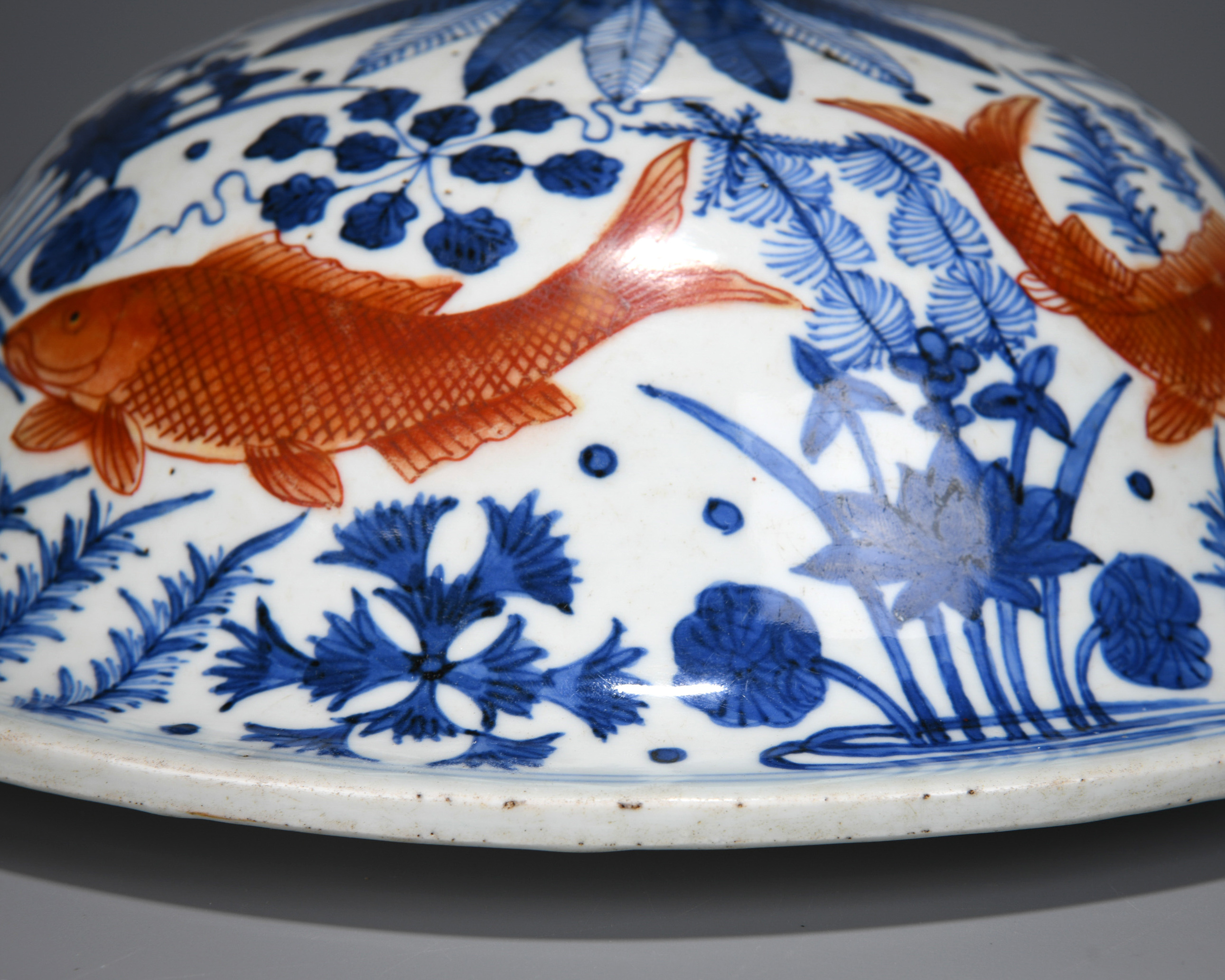 A Chinese Blue and White Lotus Pond Jar - Image 18 of 18