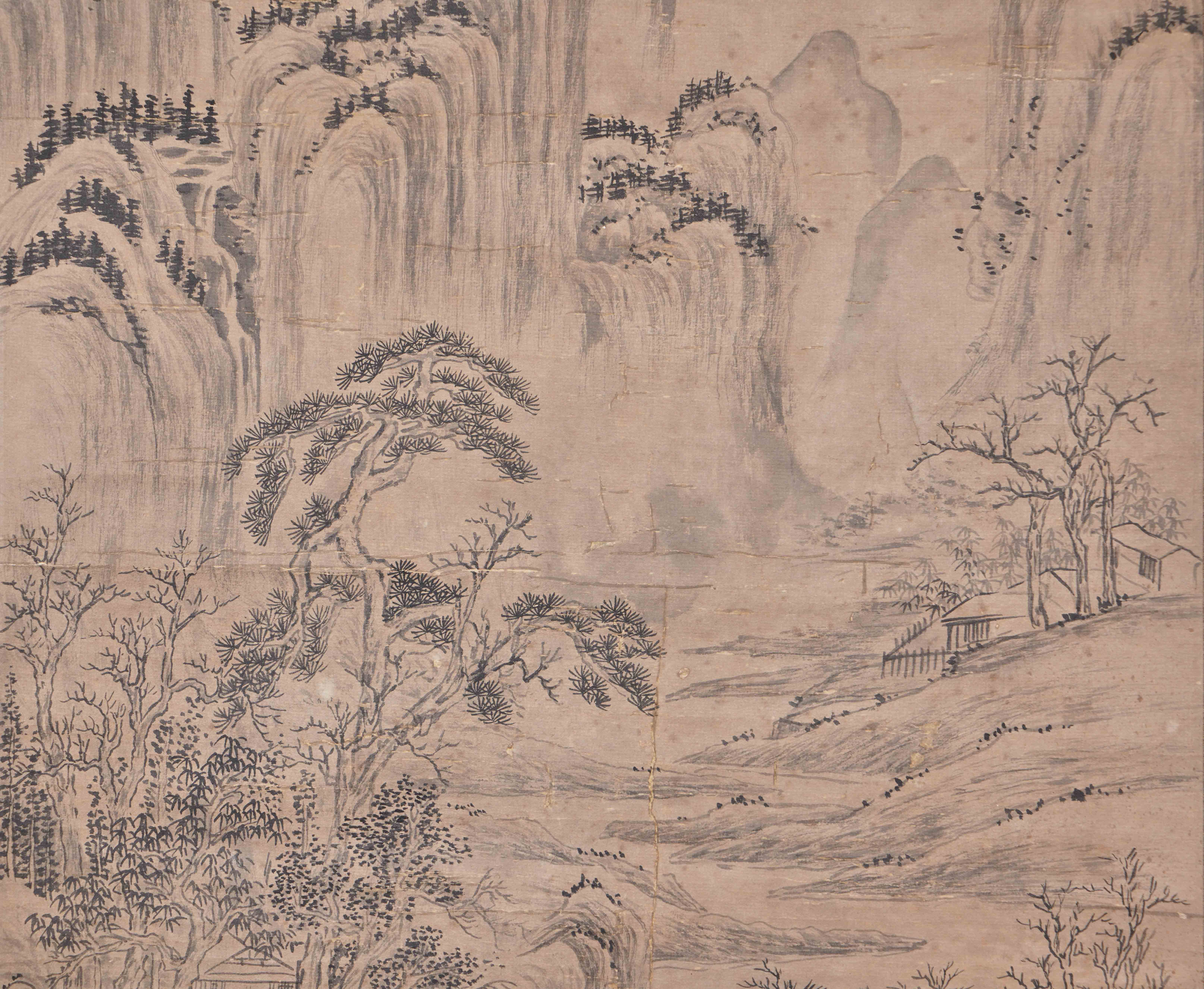 A Chinese Scroll Painting By Qianlong Emperor - Image 3 of 9