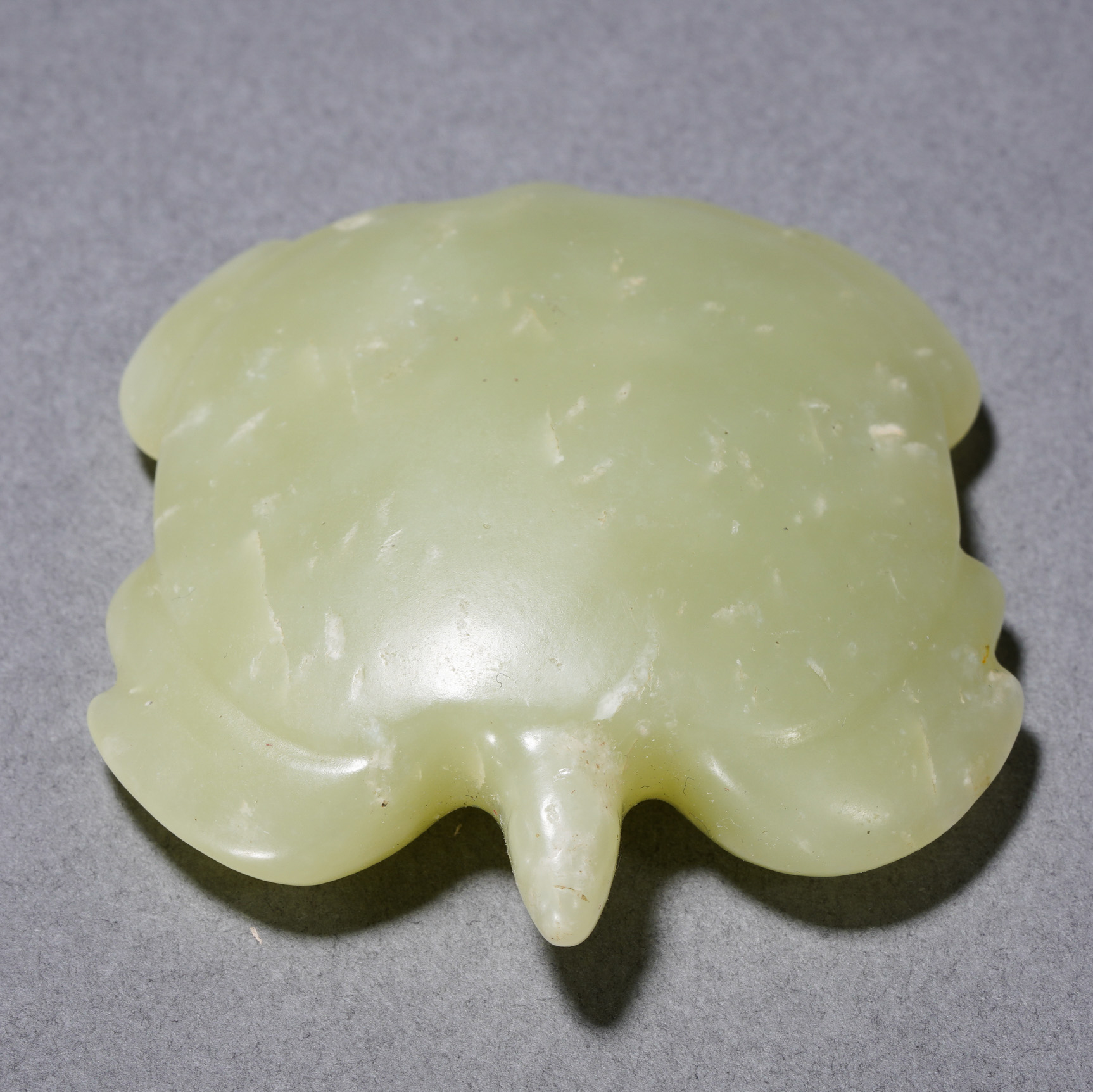 A Chinese Carved Celadon Jade Tortoise - Image 2 of 6