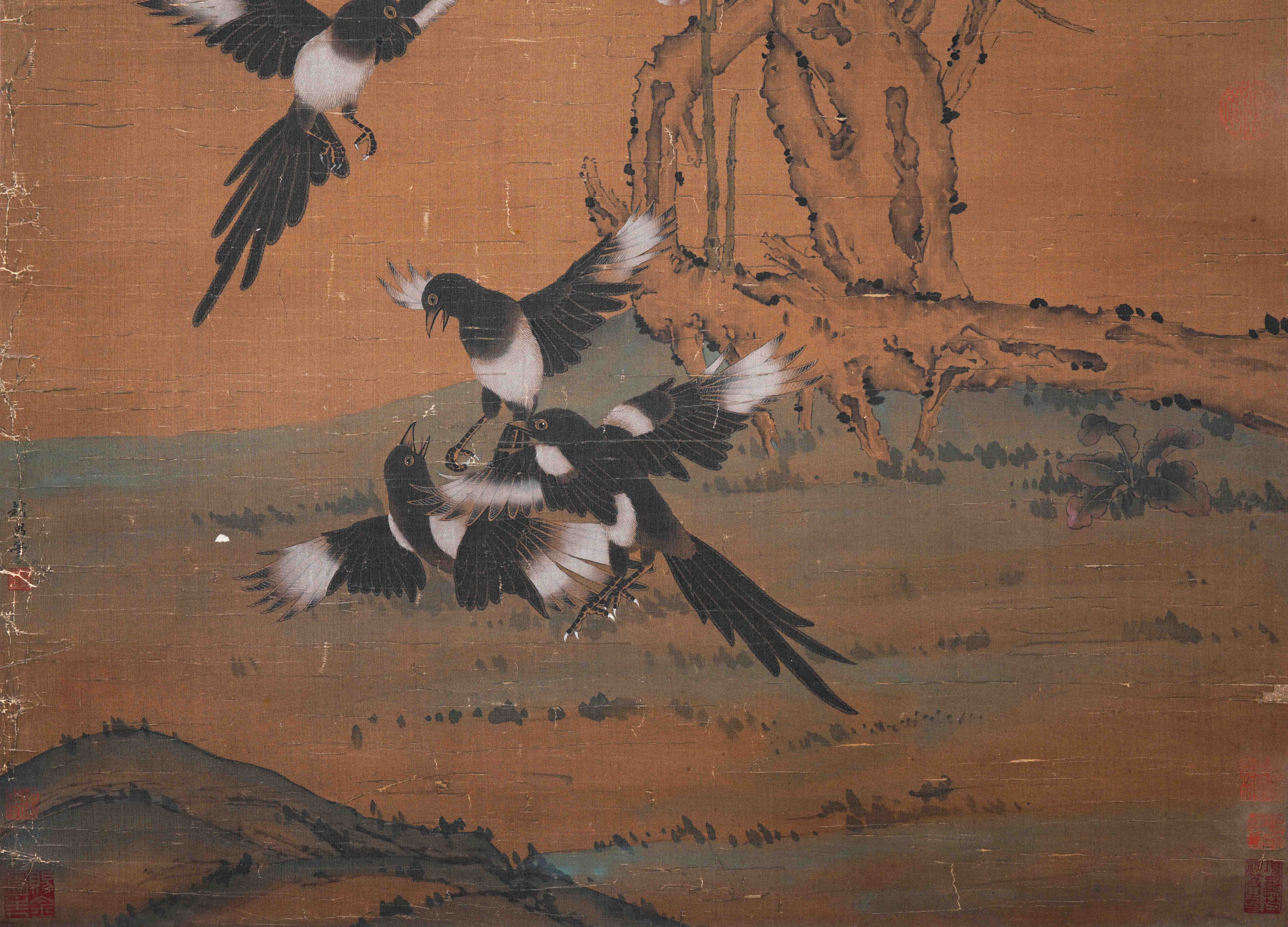 A Chinese Scroll Painting By Zhao Chang - Image 4 of 10