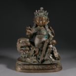 A Chinese Bronze Vaishravana