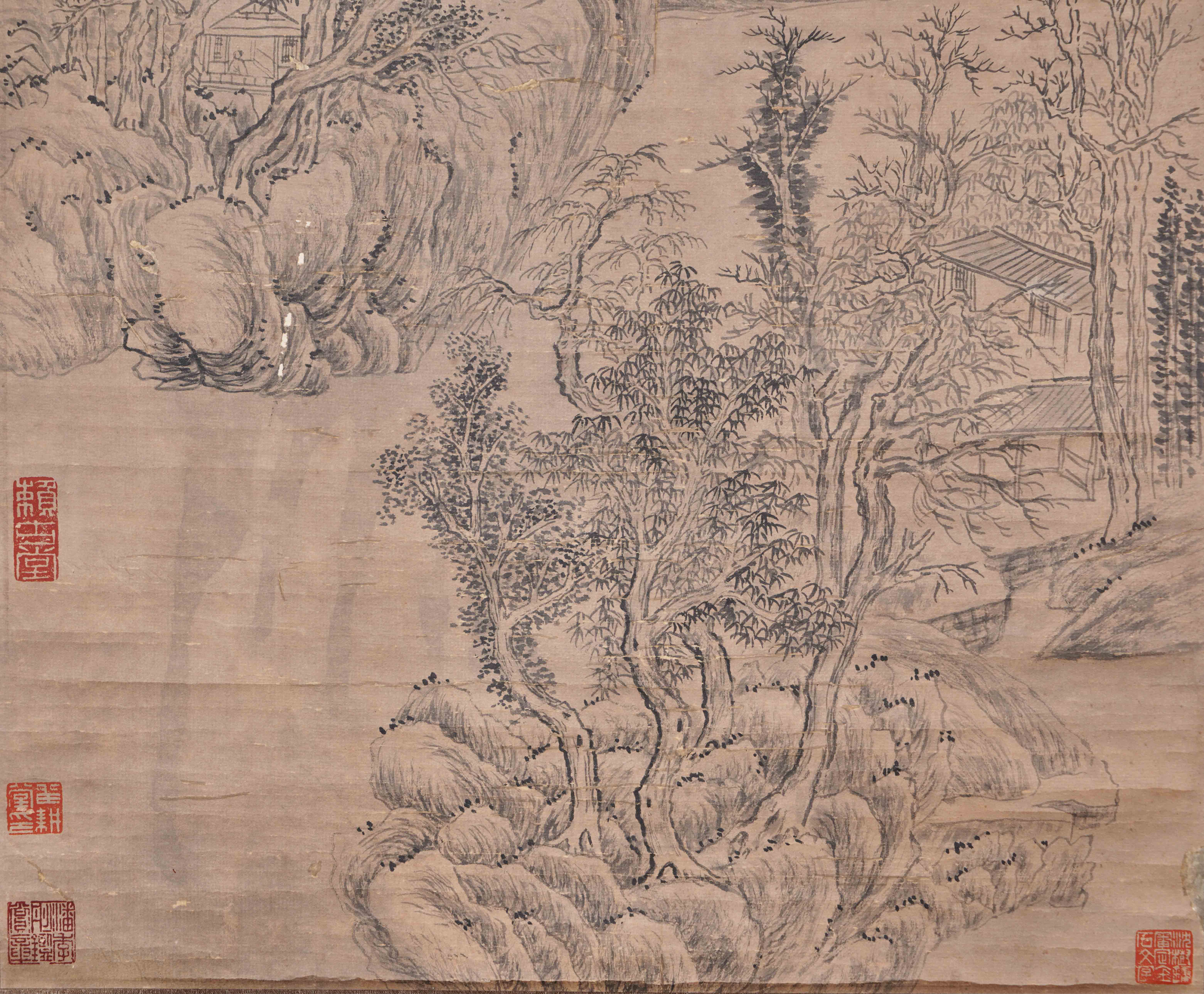 A Chinese Scroll Painting By Qianlong Emperor - Image 4 of 9